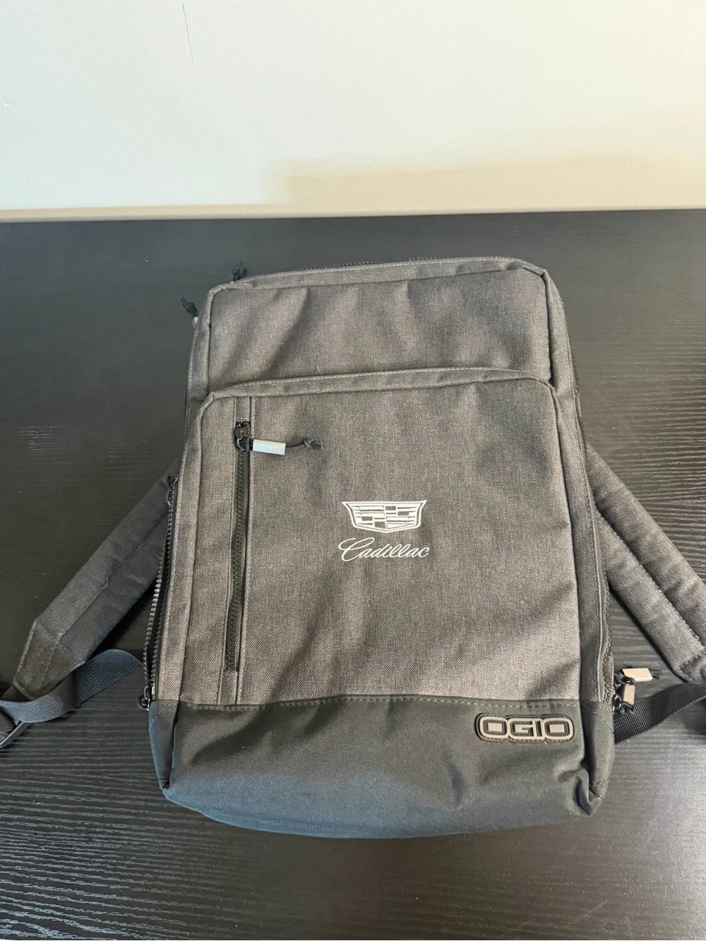 OGIO Men's Charcoal Gray Cadillac Logo Backpack
